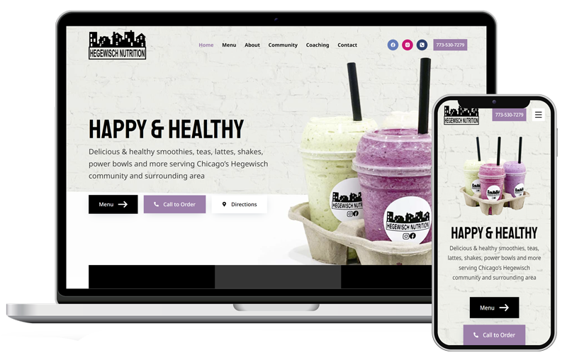Hegewisch Nutrition Website